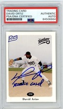 David Arias Ortiz Signed 1996 Best Minor League Rookie #6 PSA RC AUTOGRAPHED