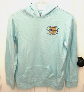 Ocean + Coast Mint Green "Uncharted Waters" {Sink or Swim}  Fishing Hoodie - Picture 1 of 4