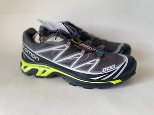 Talla 11.5 Hombre - Salomon XT-6 Negro Imán Onagra - Imagen 1 de 6