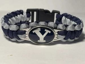 Pulsera BYU Cougars NCAA Paracord NUEVA - Imagen 1 de 2