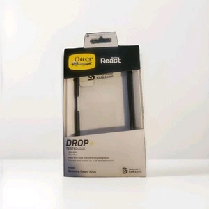OtterBox 77-92405P2 React Series Case for Samsung Galaxy A03s - Black Crystal - Picture 1 of 1