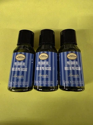 The Art Of Shaving 剃须前油薰衣草 1.0 盎司(3 件装) — 第 1/2 张图片