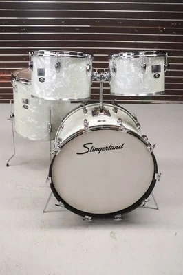 Slingerland 4pc Concert Tom Drum Kit Set WMP Vintage 1970's - Image 1 of 4