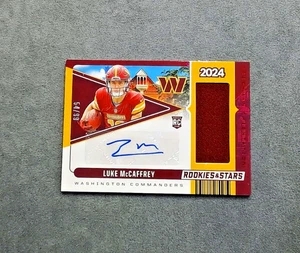 2024 Panini Rookies & Stars - Freshman Orientation Luke McCaffrey #FO-LMC 54/99 - Picture 1 of 2