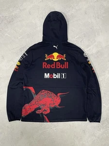 Sudadera con Capucha Red Bull Puma Cremallera Logo Grande Mobil 1 Pirelli Racing - Imagen 1 de 9