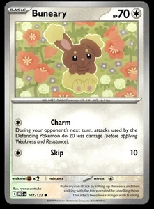 Buneary 107/132 Pokemon ME01: Mega Evolution Non Holo - Picture 1 of 2