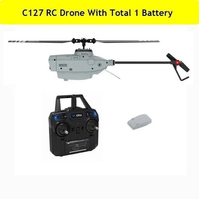 C127 Helicopter 2.4G 6-Axis Wifi Rc Drone Sentry 6CH 720P Aileronless Helicopter - Image 1 of 4