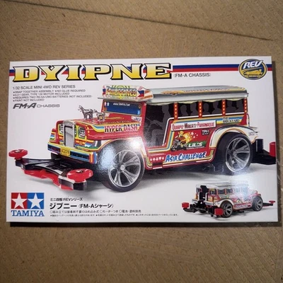 Châssis Tamiya Mini 4WD REV Series Jeepney FM A assemblé d'occasion - Photo 1/4