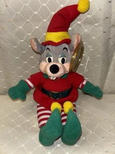 2003 Limited Edition Elf Chuck E Cheese Weihnachten Plüschtier mit Etikett - Bild 1 von 7