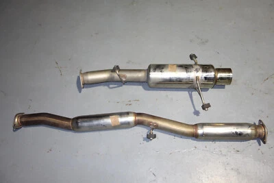 JDM Subaru Impreza WRX STi Fujitsubo FGK Exhaust Muffler Rare GDA GDB 2000-2007 - Image 1 of 4
