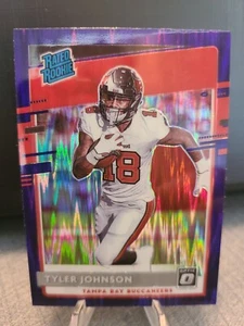 Donruss Optic Tyler 2020 novato clasificación Johnson Shock Prizm #192 - Imagen 1 de 2