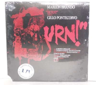 Burn! OST Soundtrack LP Sealed Vinyl Ennio Morricone Burn United Artists UALA303 - Image 1 of 2