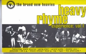Brand New Heavies Heavy Rhyme Experience Vol 1 PROMO ADVANCE DEMO Cassette Tape - Imagen 1 de 2