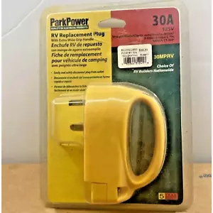 ParkPower Heavy Duty RV 30AMP Male Plug Replacement 125v Travel trailer part - Picture 1 of 6