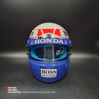 Alain Prost Signed Helmet Visor 1985 Championship Year AS-03367 - Image 1 of 4