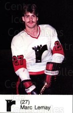 1980-81 Quebec Remparts #12 Marc Lemay