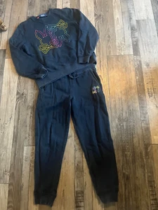 Psycho Bunny Kids Sweatshirt & Sweatpants size 14/16 - Picture 1 of 3