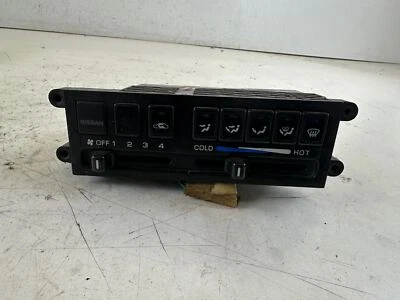 Interruptor de control de clima Nissan 240SX HVAC S13 89-93 OEM #:150 Foto 1 de 4