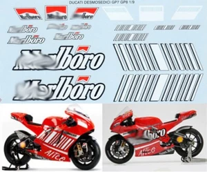 1/9 Decals für Ducati GP7 GP8 STONER 2007 2008 TBD14 - Bild 1 von 1