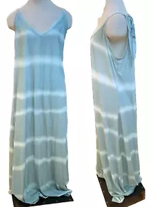 NWOT Misslook  MAXI Dress Sz 3XL SEA GREEN TIE DYE - Picture 1 of 7
