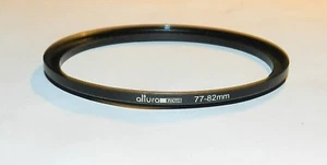 alturo 77mm to 82mm Step Up Ring Converter. 77 Male 82 Female. Excellent - Picture 1 of 3