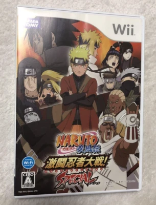 Naruto Shippuden Gekitou Ninja Taisen Special Nintendo Wii From Japan Tested - Image 1 of 3