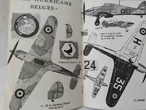 AVIATION CAMOUFLAGE AIR JOURNAL 1969 MAQUETTISTE HURRICANE BELGE GIEU GUERRE - Foto 1 di 3