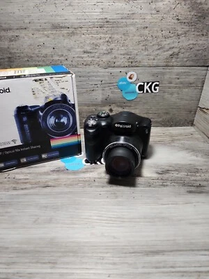 Polaroid Digital Camera iE4038W 18MP 40X Optical Zoom Built in Wi-Fi Red - Image 1 of 4