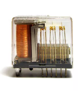 Siemens Kamm Relais, V23054-E0021-B133, 6x UM, 24V-48V, Kontakte vergoldet, NOS - Bild 1 von 4