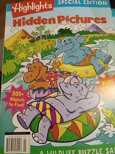 Highlights Hidden Pictures A Wildlife Puzzle Safari - Picture 1 of 1