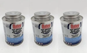 (3 PACK) Oatey 32161 Blue Lava Hot Pvc Cement - 8 Ounces - Low Voc - Picture 1 of 1