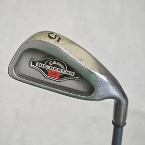 Mazza da golf Callaway 1994 Big Bertha singola 5 ferri da uomo RH grafite flex regolare - Foto 1 di 8