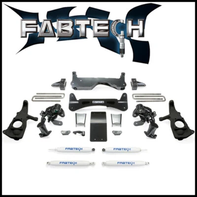 Sistema de elevación de suspensión de torsión elevada Fabtech K1046 para Sierra 2500 HD 11-19 Foto 1 de 3