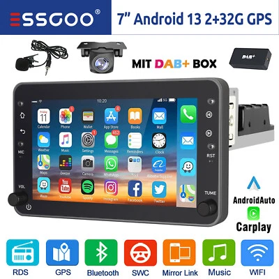 Für Alfa Romeo 159 Sportwagen DAB+ 32G Android 13 Autoradio Carplay GPS WIFI Kam - Bild 1 von 4