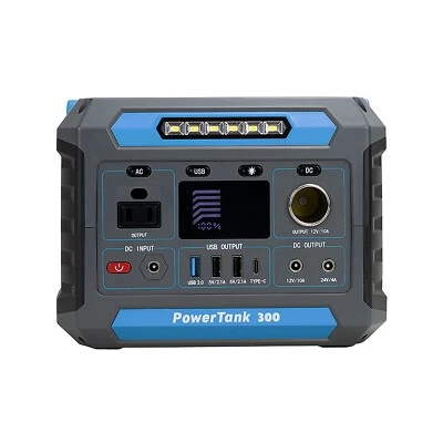 Tragbare Powerstation 300W Camping Outdoor Notfall Schnellladen Laptop Drohne - Bild 1 von 4