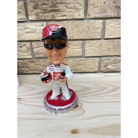 NASCAR TONY STEWART HAND PAINTED BOBBLE HEAD HOME DEPOT YEAR 2000 Cover