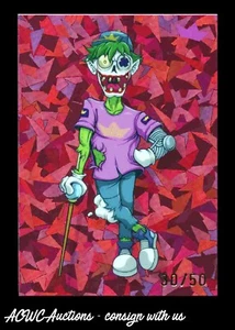 BAM Box Big Beast Cards - Series 1 #BC-1 Joker #d 30/50 (HoloPrizm) - Picture 1 of 2