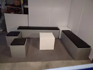 Loungemöbel, SitzBank, Tisch, SitzWürfel, Kubus, Verpackung - Bild 1 von 15