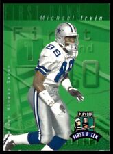 1997 Playoff First and Ten Michael Irvin Dallas Cowboys #88 22348