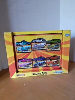 Matchbox Superfast Collector Tin Exclusive 2005 Decos with 6 cars - Image 1 of 3