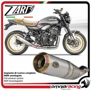 Zard full system polishing steel silencer racing for Kawasaki Z900RS 2018> - Imagen 1 de 5