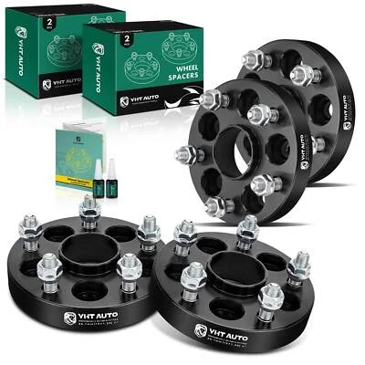 New 4Pcs 5x100 to 5x114.3 Wheel Adapters 1" M12x1.25 56.1mm for Toyota Subaru - Image 1 of 4