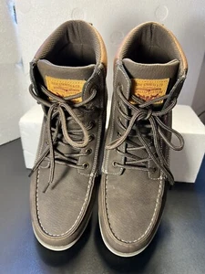 Levi's Mens Rugged Casual Hiker Chukka Brown Ankle Boot Sz 10.5 - Picture 1 of 13