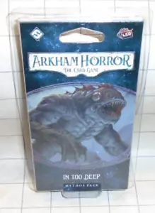 Arkham Horror In Too Deep Mythos Pack Lote Nuevo en Caja - Juego de Cartas FFG - Imagen 1 de 2