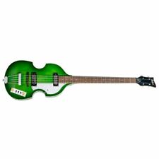 New Hofner Ignition Series Violin Bass Green Burst for sale