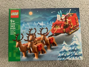 Lego 40499 Santa Sleigh & Reindeer Holiday Christmas NEW Factory Sealed - Picture 1 of 2