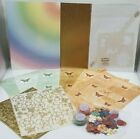 Wraptures Card Making Pack Stencils/Paper/Card/Vellum/Embellishments Butterflies