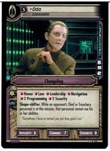 STAR TREK CCG 2E PREMIERE RARE CARD ODO 1R220 ex - Picture 1 of 1