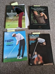 World Matchplay autographs- Ernie Els, Gary Player, Greg Norman , Sandy Lyle etc - Picture 1 of 10