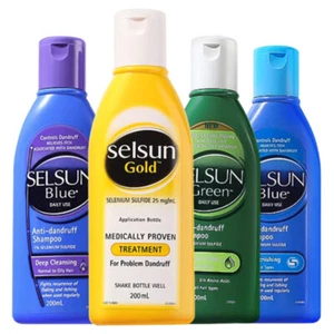 2PCS Gold Anti-Dandruff Shampoo 200mL Deep Cleansing Selenium Sulfide 2.5% - Bild 1 von 11